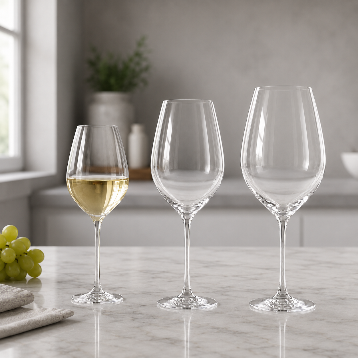 Vinglas för Rött & Vitt Vin