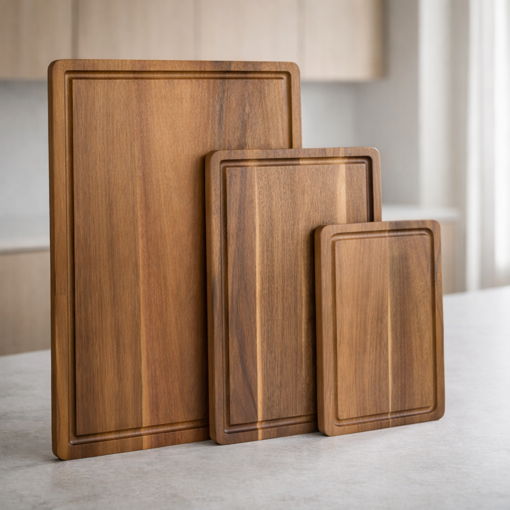 Skärbräda i Massivt Akaciaträ