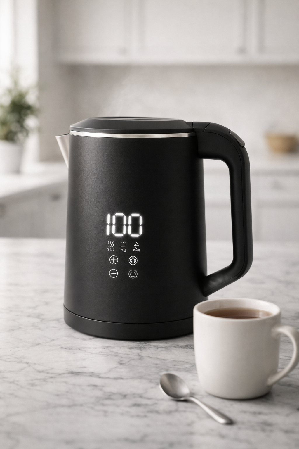 Digital vannkoker med temperaturkontroll