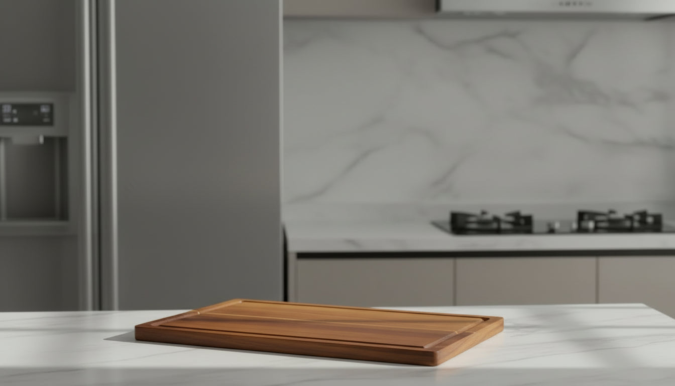 Skärbräda i Massivt Akaciaträ